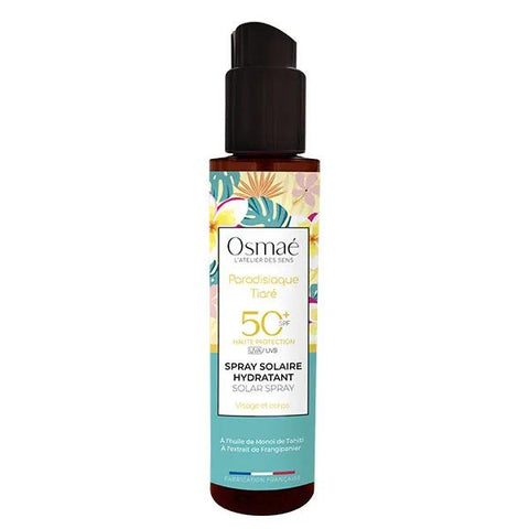 Osmaé Spray Solaire SPF50+ Paradisiaque (150 ml)