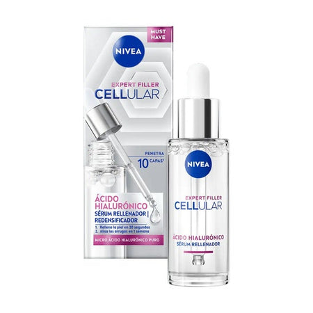 Nivea Expert Filler Cellular Acide Hyaluronique Sérum Comblement (30 ml)