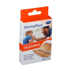 Dermaplast Flexible-Pflaster 6x10 cm (10 Stück)