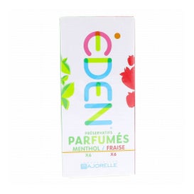 Eden Préservatifs Parfumés Menthol & Fraise 12 Unités