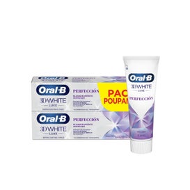 Oral-B 3D White Advanced Luxe Zahncreme für fortgeschrittene Zahnweiß-Perfektion 2x75ml