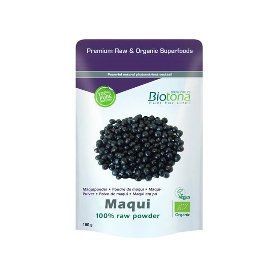 Biotona Maqui poudre crue superaliment bio (150 g)