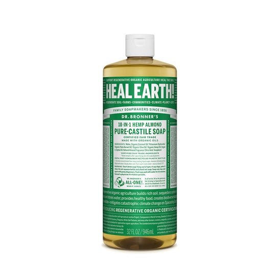 Dr. Bronner's savon liquide aux amandes bio (945 ml)