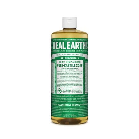 Dr. Bronner's savon liquide aux amandes bio (945 ml)