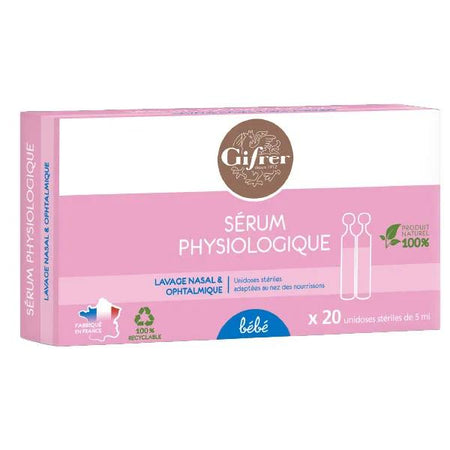 Gifrer Sérum Physiologique (20 unidoses)