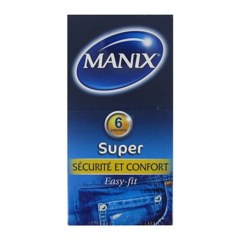 Manix Super 6 préservatifs