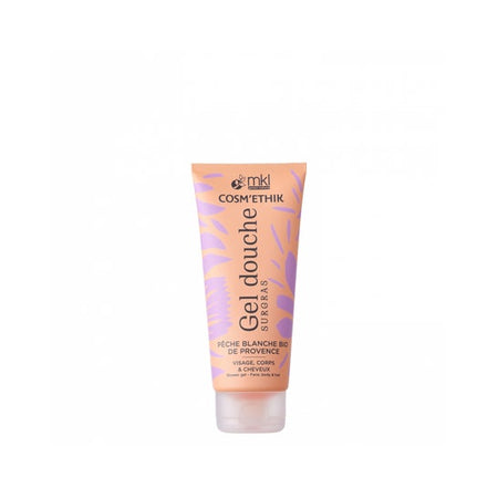 Mkl Gel Douche Cosm'ethik Pêche Blanc 200ml