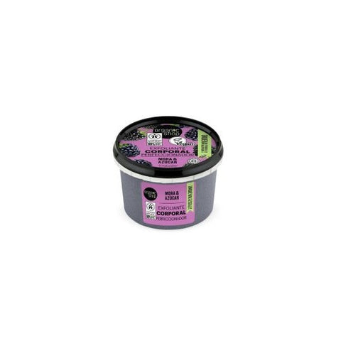 Organic Shop Feuchtigkeitsspendendes Körperpeeling Brombeere & Zucker (250 ml)