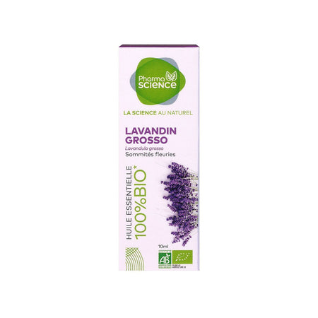Pharmascience Huile essentielle de lavandin grosso bio (10 ml)
