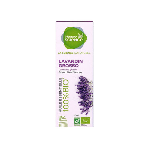 Pharmascience Huile essentielle de lavandin grosso bio (10 ml)