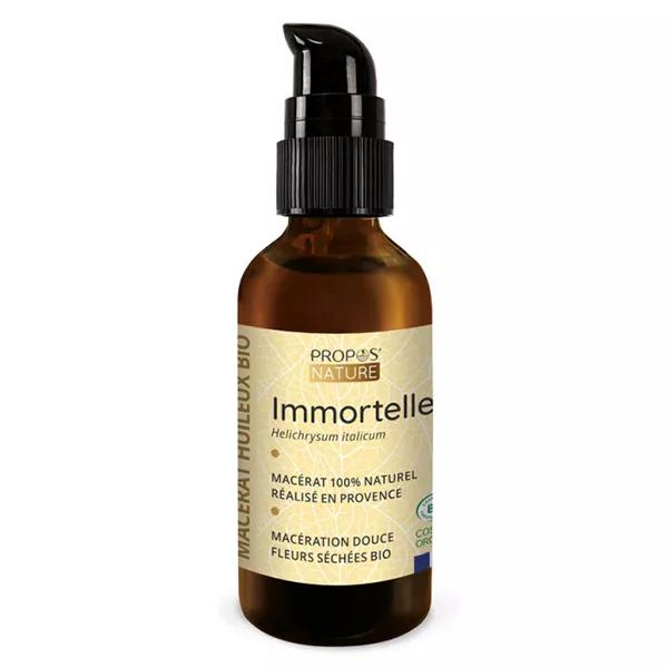 Propos'Natur cosmétique Macerat d'Immortelle Bio 50ml