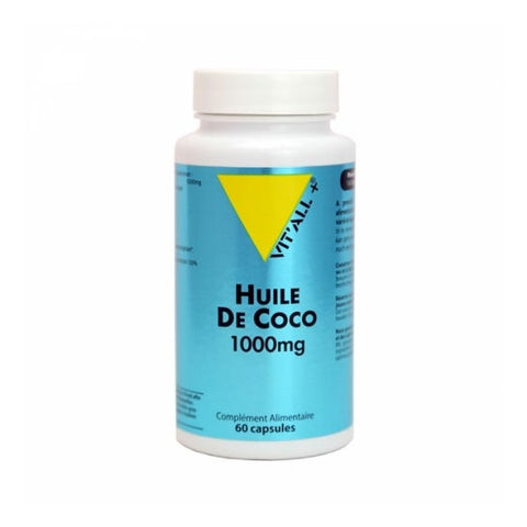 Vit'all+ Coconut Oil 1000mg (60 capsules)