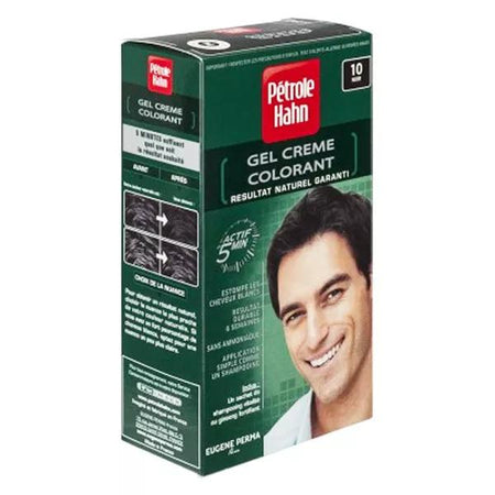 Petrole Hahn Crème Colorante Douce Sans Ammoniaque n°10 Noir