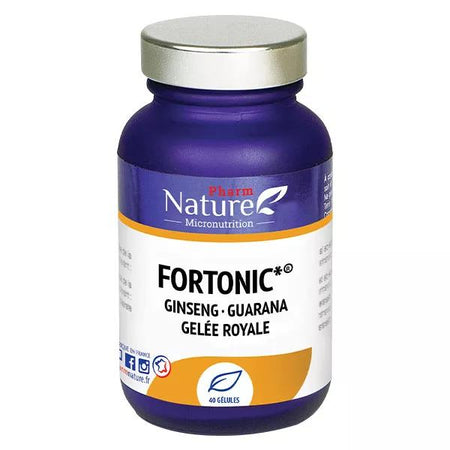 Pharm Nature Micronutrition Fortonic 40 gélules