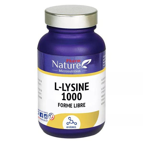 Pharm Nature Micronutrition L-Lysine 1000 60 capsules