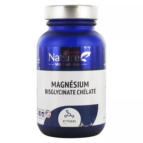 Pharm Nature Mikronutrition Magnesium Bisglycinat Chelat 60 Kapseln