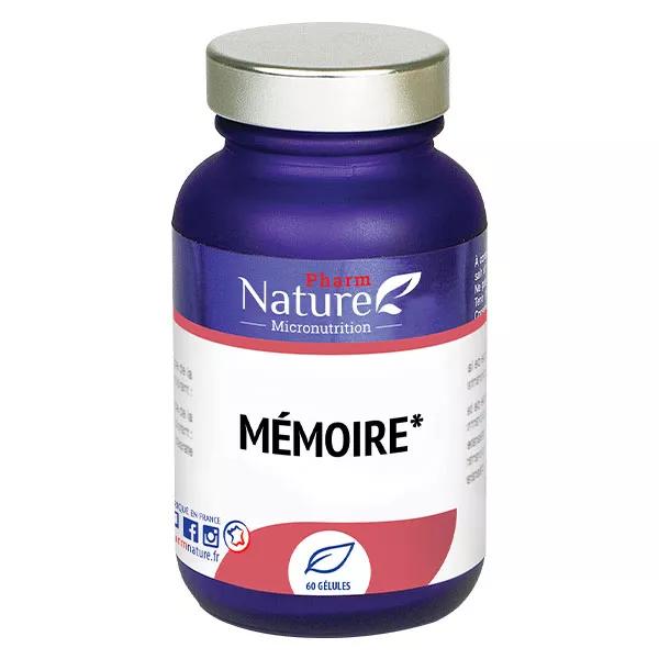 Pharm Nature Micronutrition Mémoire 60 gélules