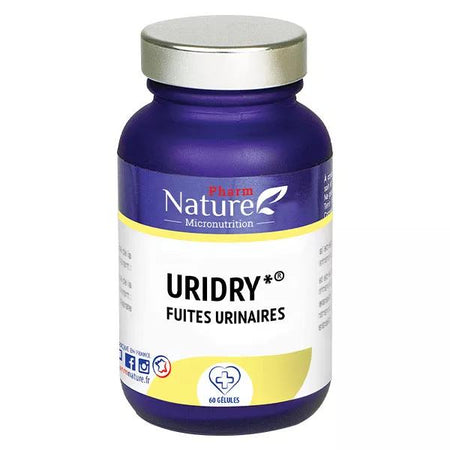 Pharm Nature Micronutrition Uridry Fuites Urinaires 60 gélules