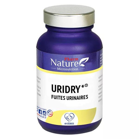 Pharm Nature Micronutrition Uridry Fuites Urinaires 60 gélules