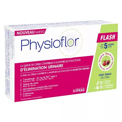 Physioflor Flash 10 Kapseln + 10 Tabletten