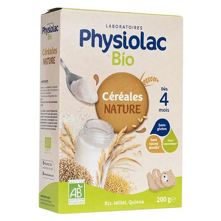 Physiolac Bio Céréales Instantané 4 mois+ 200g