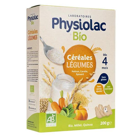 Physiolac Bio Gemüse Getreide +4m 200g