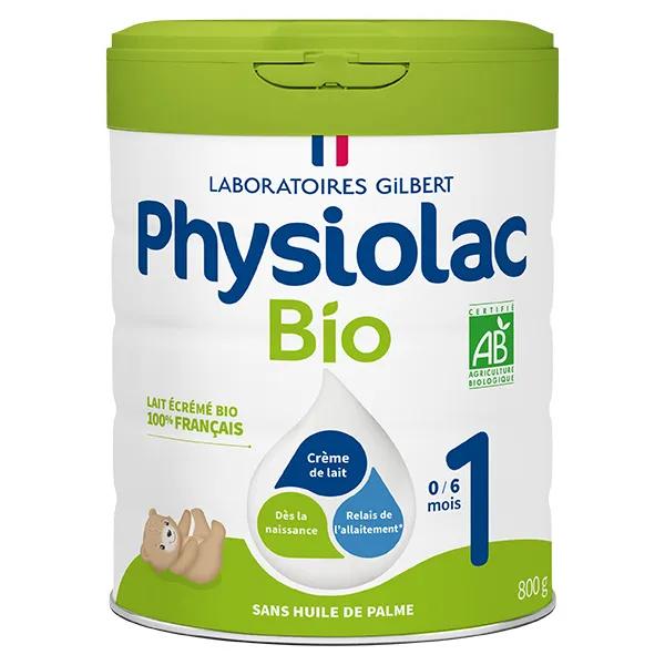 Physiolac Bio Lait 1er âge 800g