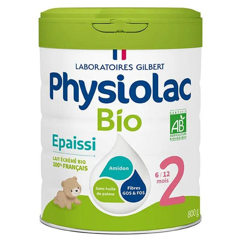 Physiolac Bio Folgemilch 2. Stufe Andickungsformel 800g
