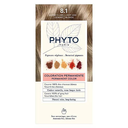 Phyto Coloration Permanente N°8.1 Blond Clair Cendré