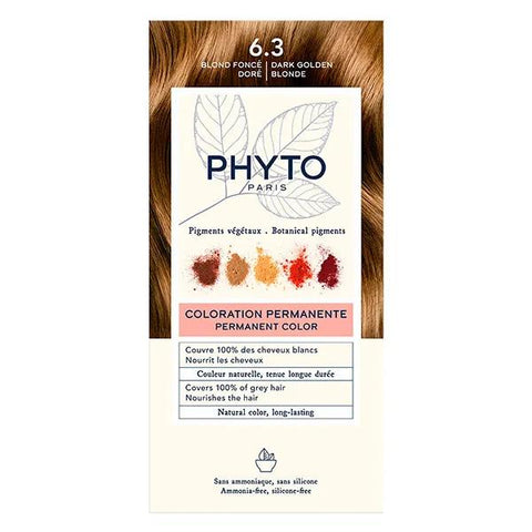 Phyto Phytocolor 6.3 Dark Golden Blonde (1 piece)
