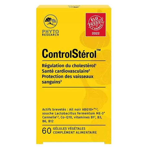 Phyto Research ControlSterol 60 pflanzliche Kapseln