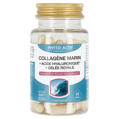 Phyto-actif, Collagen Beauty Hyaluronic Acid 60 capsules