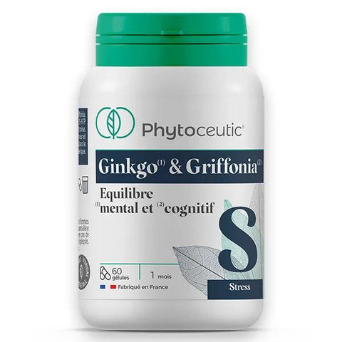 Phytoceutic Ginkgo & Griffonia Bio 60 Kapseln