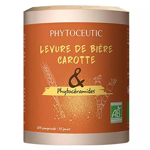 Phytoceutic Brewer's Yeast Carrot & Organic Phytoceramides 105 capsules