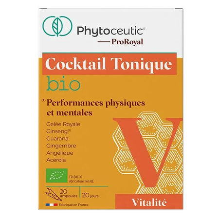 Phytoceutic Proroyal Bio Cocktail Tonique 20 Ampoules X 10 Ml