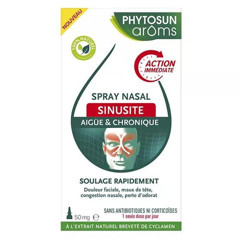 Phytosun Arôms Nasenspray Akute und Chronische Sinusitis 50mg