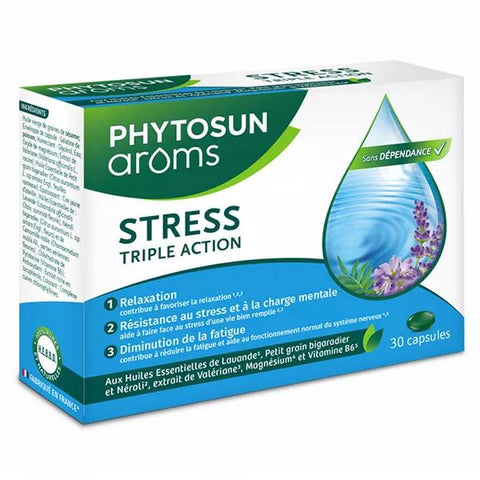Phytosun Arôms Triple Action Stress 30 capsules