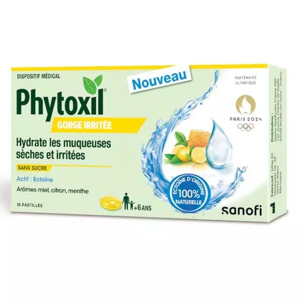 Phytoxil Pastilles Gorges irritées Miel Citron Menthe - Dispositif médical