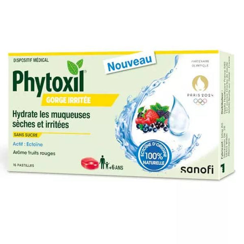Phytoxil Pastillen bei gereiztem Hals Rote Früchte – Medizinprodukt