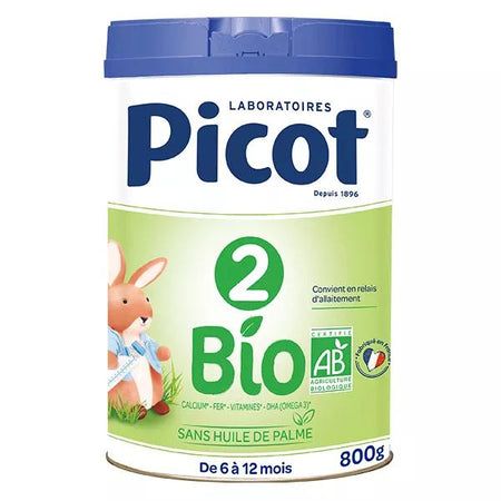 Picot Bio Lait 2ème Âge 800g