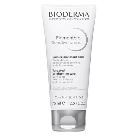 Bioderma Pigmentbio Sensitive Areas, crème éclairsissante anti taches visage et corps 75ml
