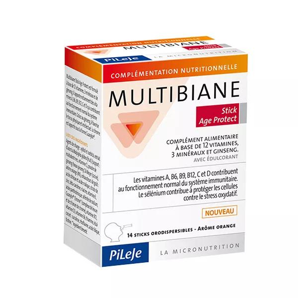 Pileje Multibiane Age Protect 14 sticks orodispersibles