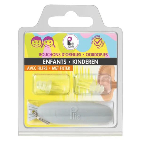 Plic Audio Bouchons d'Oreilles avec Filtre Enfant