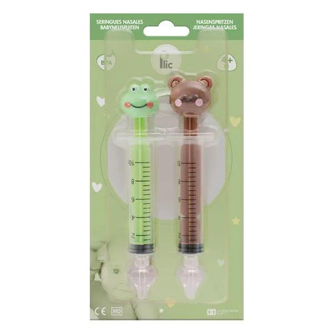 Plic Care 2er-Set Nasenspritzen Bär und Frosch