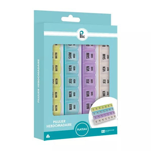 Plic Care Wochenpillenbox Tablett