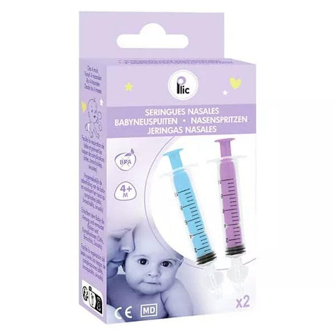 Plic Baby Nasal Rinse Syringes - Pack of 2