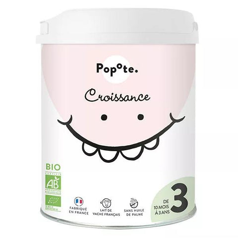 Popote Milch Wachstumsnahrung 3. Stufe Bio 800g