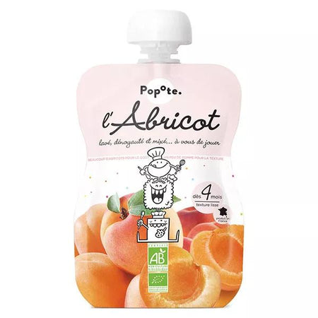 Popote Les Fruits Gourde Abricot +4mois Bio 120 g