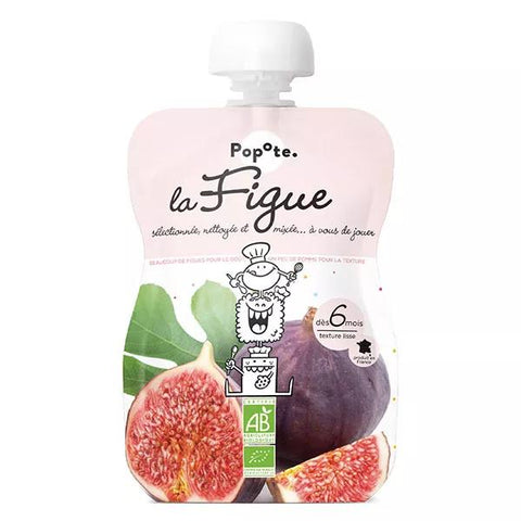 Popote Früchte-Quetschie Feige +6Monate Bio 120g