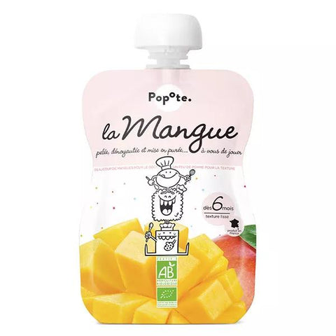 Popote Fruchtpüree Beutel Mango +6 Monate Bio 120g